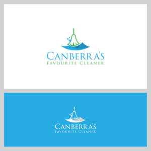 Logo Design by Deziners Zone for Canberra's Favourite Cleaner | Design: #20258921