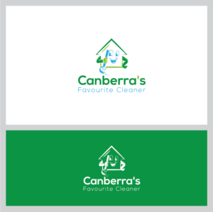 Logo Design by Deziners Zone for Canberra's Favourite Cleaner | Design: #20258922