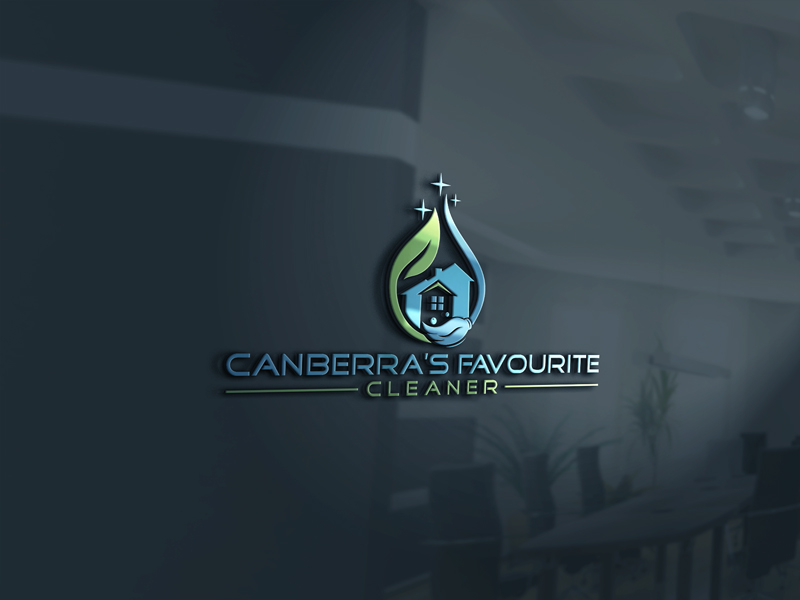 Diseño de Logo por greenapple 3 para Canberra's Favourite Cleaner | Diseño #20270256