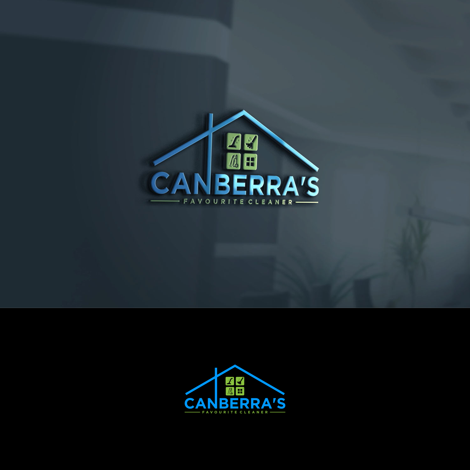 Logo Design by Logo_kil for Canberra's Favourite Cleaner | Design: #20275748