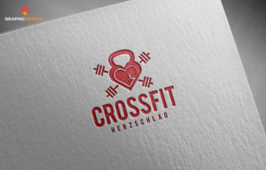 CrossFit Herzschlag or CF Herzschlag | Logo Design by Graphic Bricks