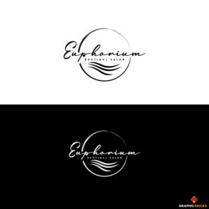 Euphorium Boutique Salon | Logo Design by Graphic Bricks
