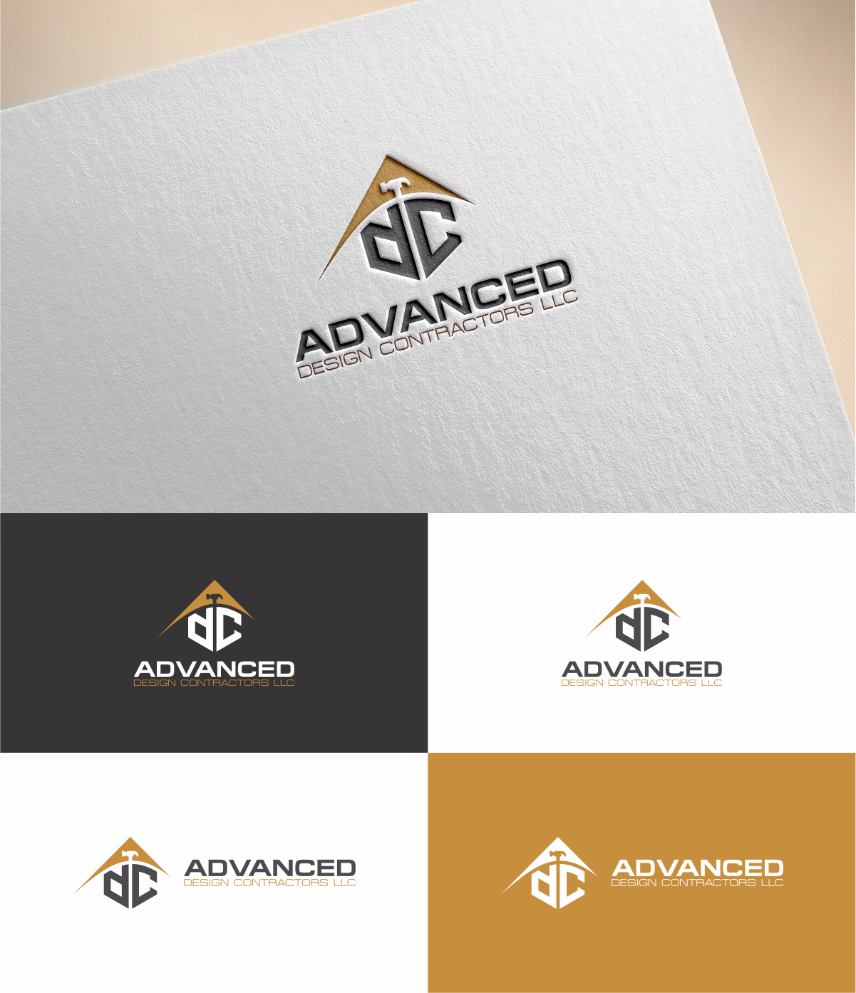 Logo Design by MKR for Advanced Design Contractors | Design #20271694
