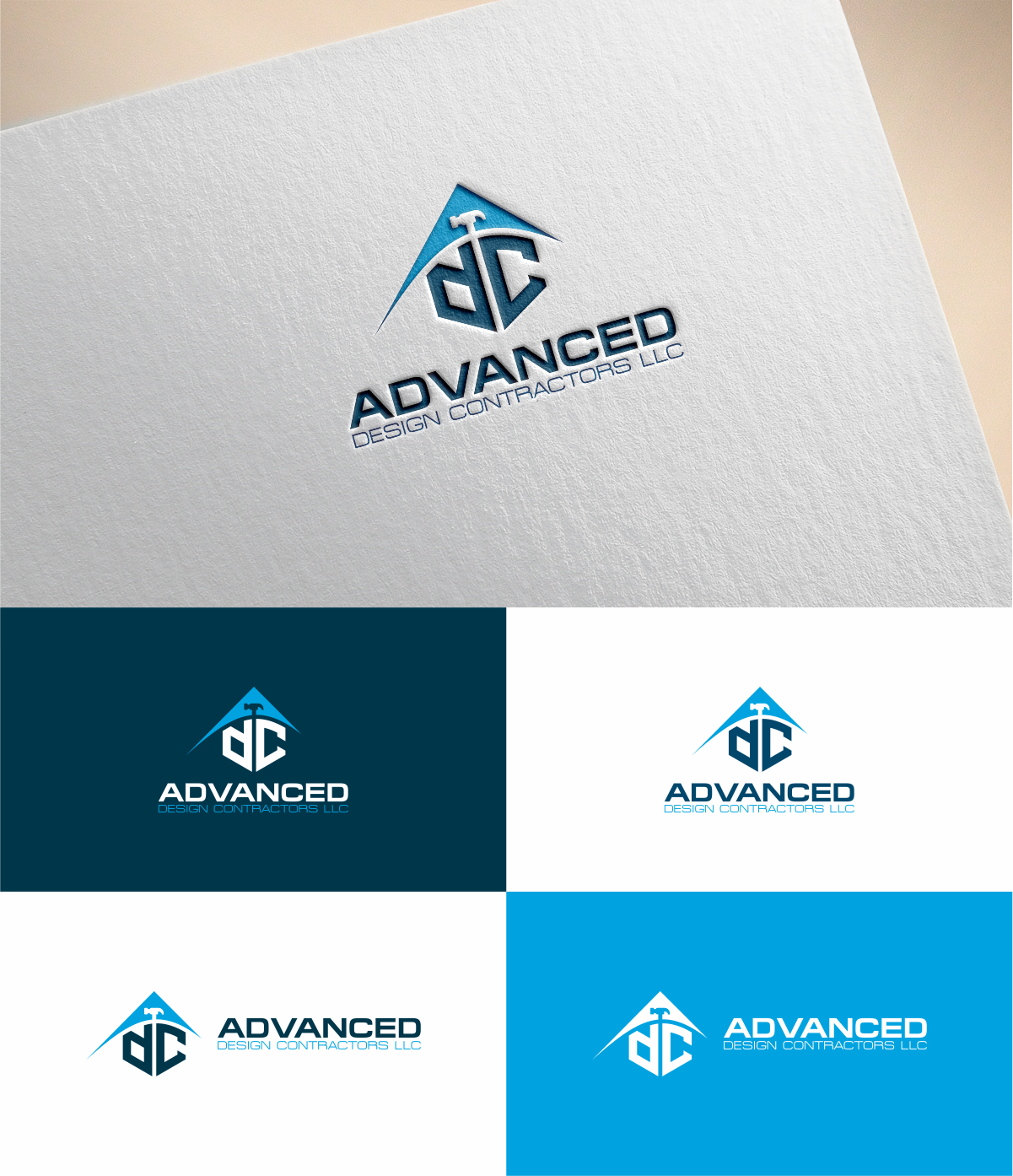 Logo Design by MKR for Advanced Design Contractors | Design #20271849