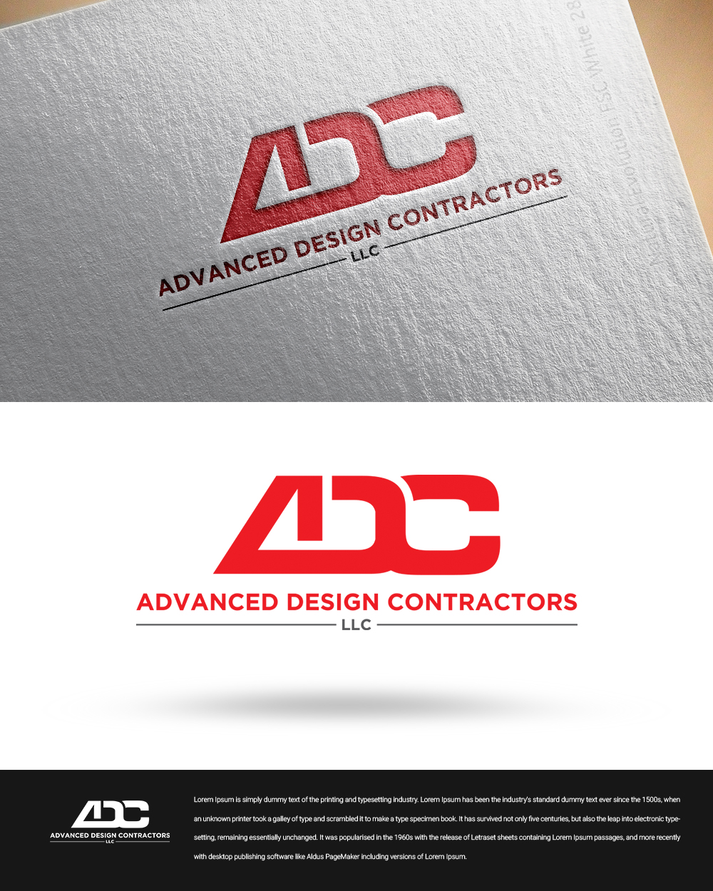 Logo Design by zingodesigns258 for Advanced Design Contractors | Design #20263291