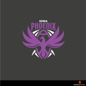 Iowa Phoenix | Logo Design by Graphic Bricks