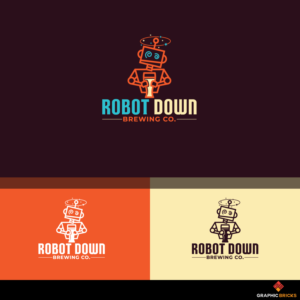 Must have... Robot Down Brewing Co.  Possibly including... Moneys Corner Va  /  Established 2020 | Logo Design by Graphic Bricks