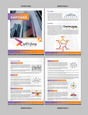 Marketing Brochure For RightAway LLC | Diseño de Flyer por SAI DESIGNS