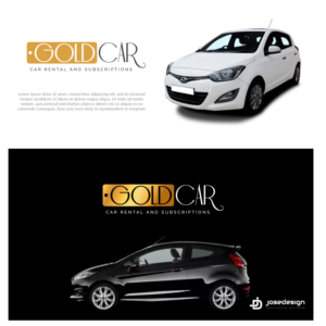 Gooldcar : car rental and subscriptions  | Logo Design by JoseDesign