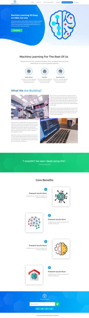 Diseño Web por AbhishekRoyBunty para este proyecto | Diseño: #20330807