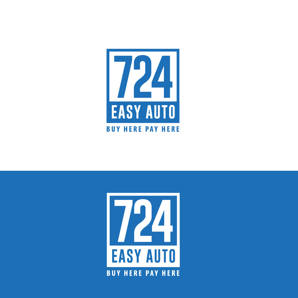 Logo Design by Sujit Banerjee for 724 Easy Auto | Design #20281688