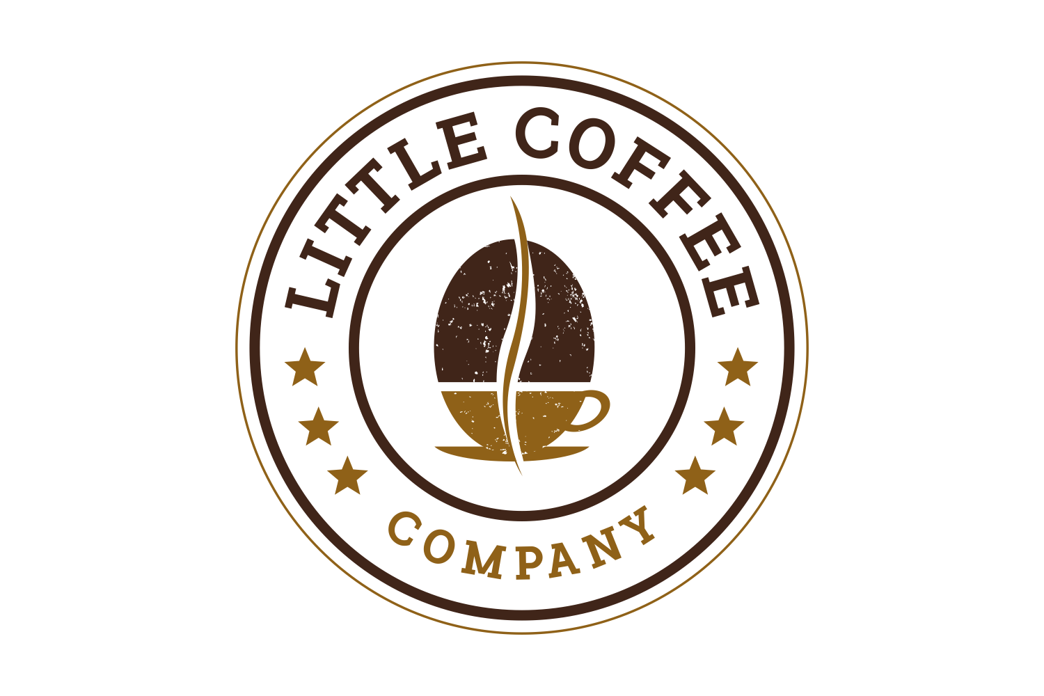 Bold, Playful Logo Design for Little Coffee Co. OR Little Coffee