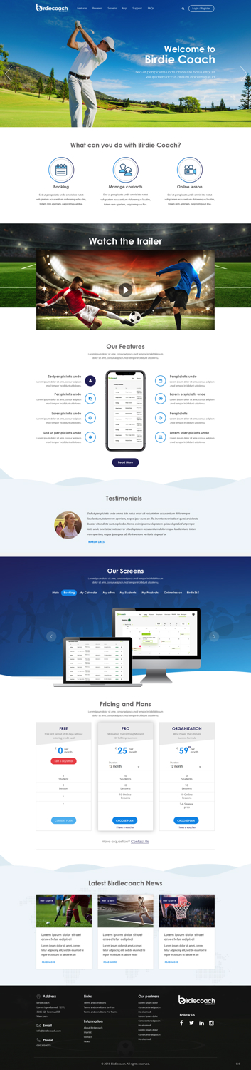 Web Design by pb for this project | Design #20262965