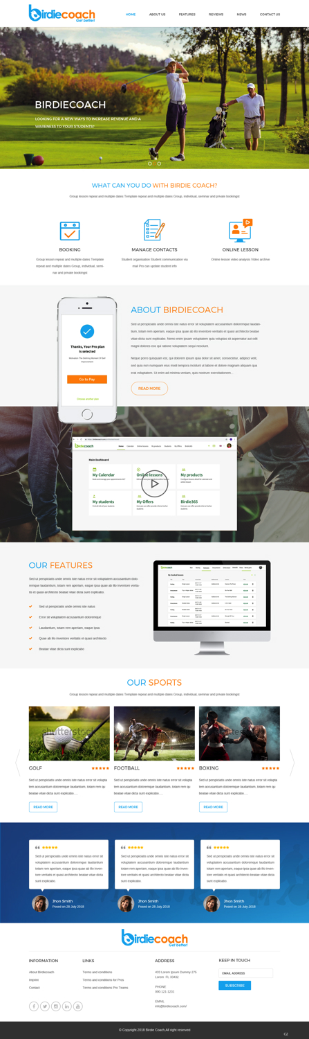 Web Design by pb for this project | Design #20262966