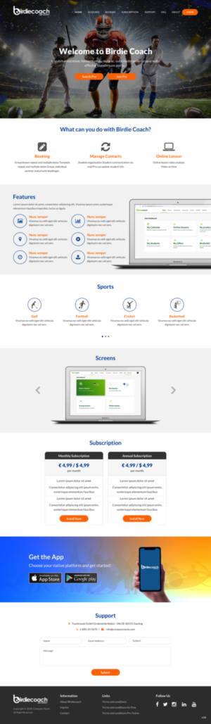 Web Design par pb pour ce projet | Design : #20262989