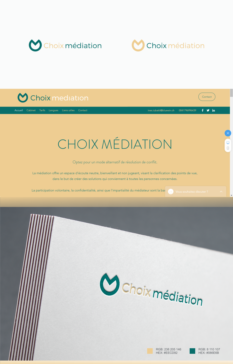 Logo-Design von R!CKY für Choix médiation | Design #20302142