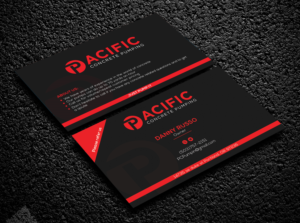 Business Card Design by Bold Pixels for Pacific concrete pumping | Design: #20395843