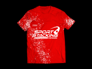 Design de T-shirt par diana popescu pour Sport Stacking Canada | Design #20294967