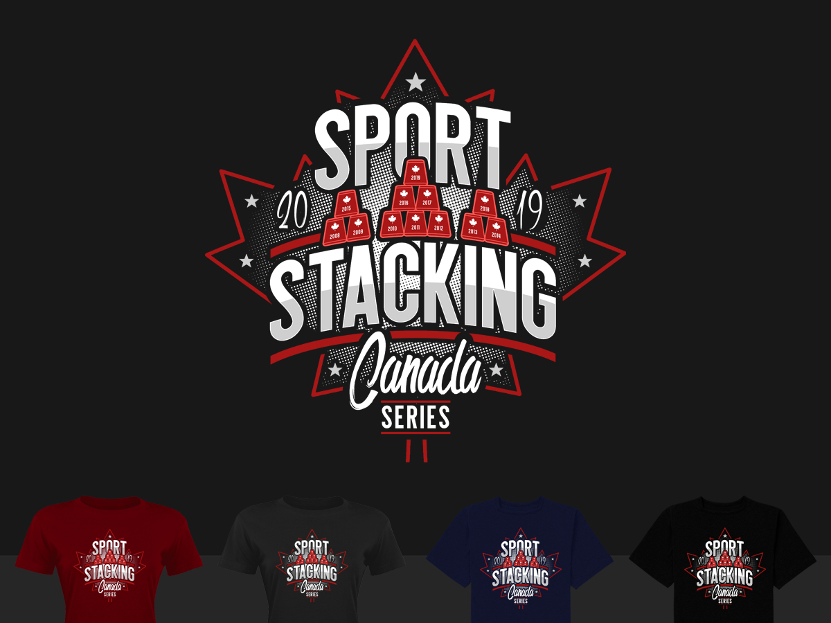 Design de T-shirt par STierney pour Sport Stacking Canada | Design : #20345808