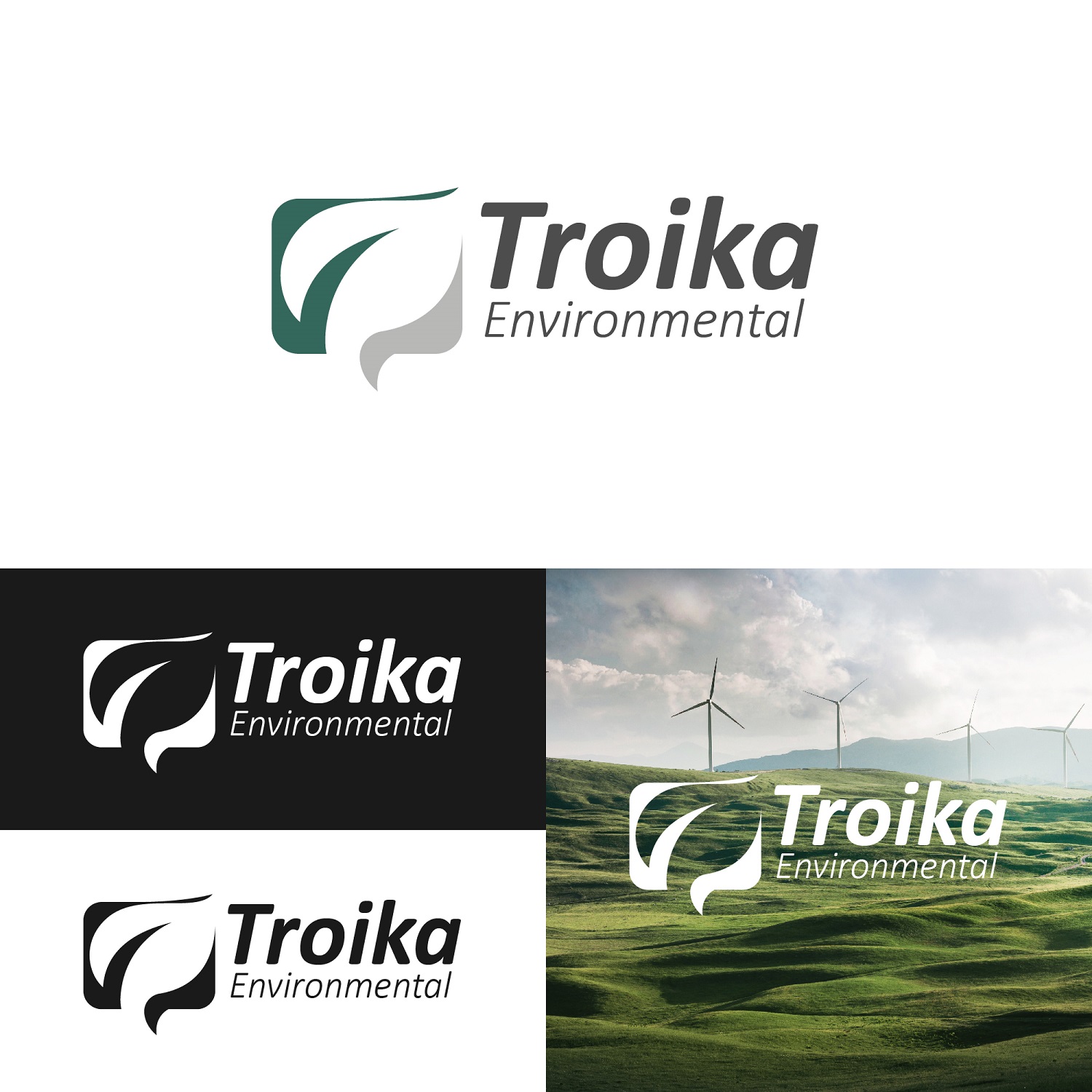 Logo-Design von zatsukiki für Troika Environmental Pty Ltd | Design #20319872