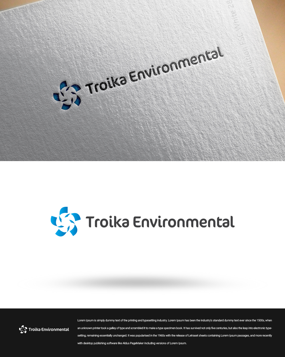Logo-Design von zingodesigns258 für Troika Environmental Pty Ltd | Design #20272915