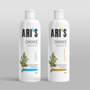 Argan Oil Shampoo/Conditioner Label | Label Design by SAI DESIGNS