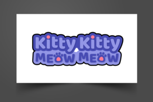 KITTY KITTY, MEOW MEOW | Logo Design by jaime.sp