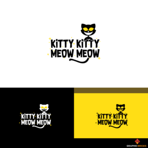 KITTY KITTY, MEOW MEOW | Logo Design by Graphic Bricks