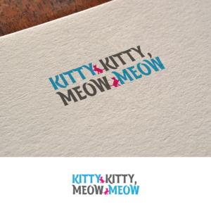 KITTY KITTY, MEOW MEOW | Logo Design by DesignDUO