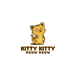 KITTY KITTY, MEOW MEOW | Logo Design by DesignLima