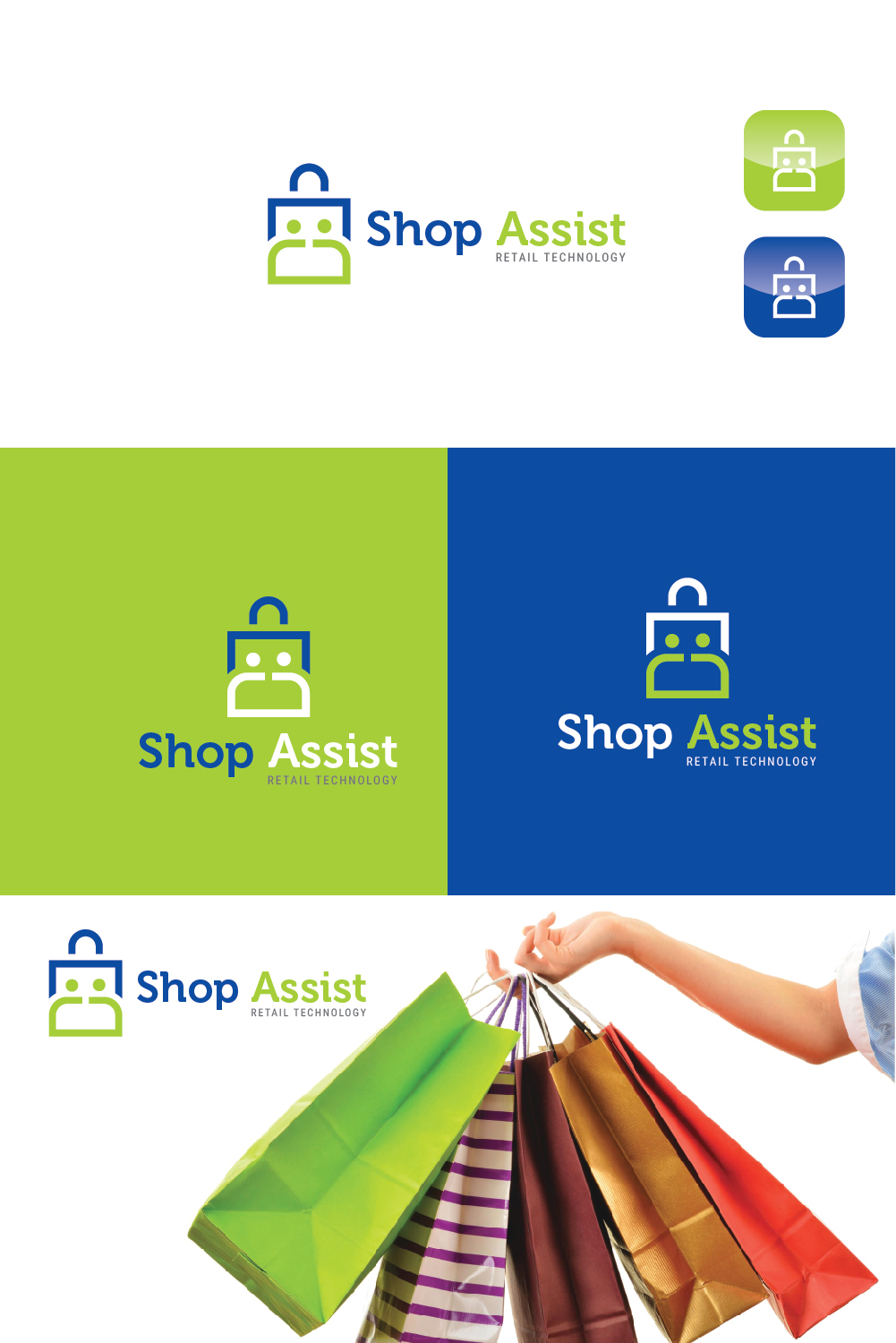 Logo Design by nandkumar for Shop Assist | Design #20268947
