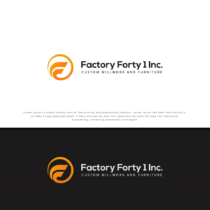 Logo Design by Mime Artworks for Factory Forty 1 Inc. | Design: #20287153