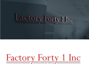 Logo Design by md 22 for Factory Forty 1 Inc. | Design #20270391