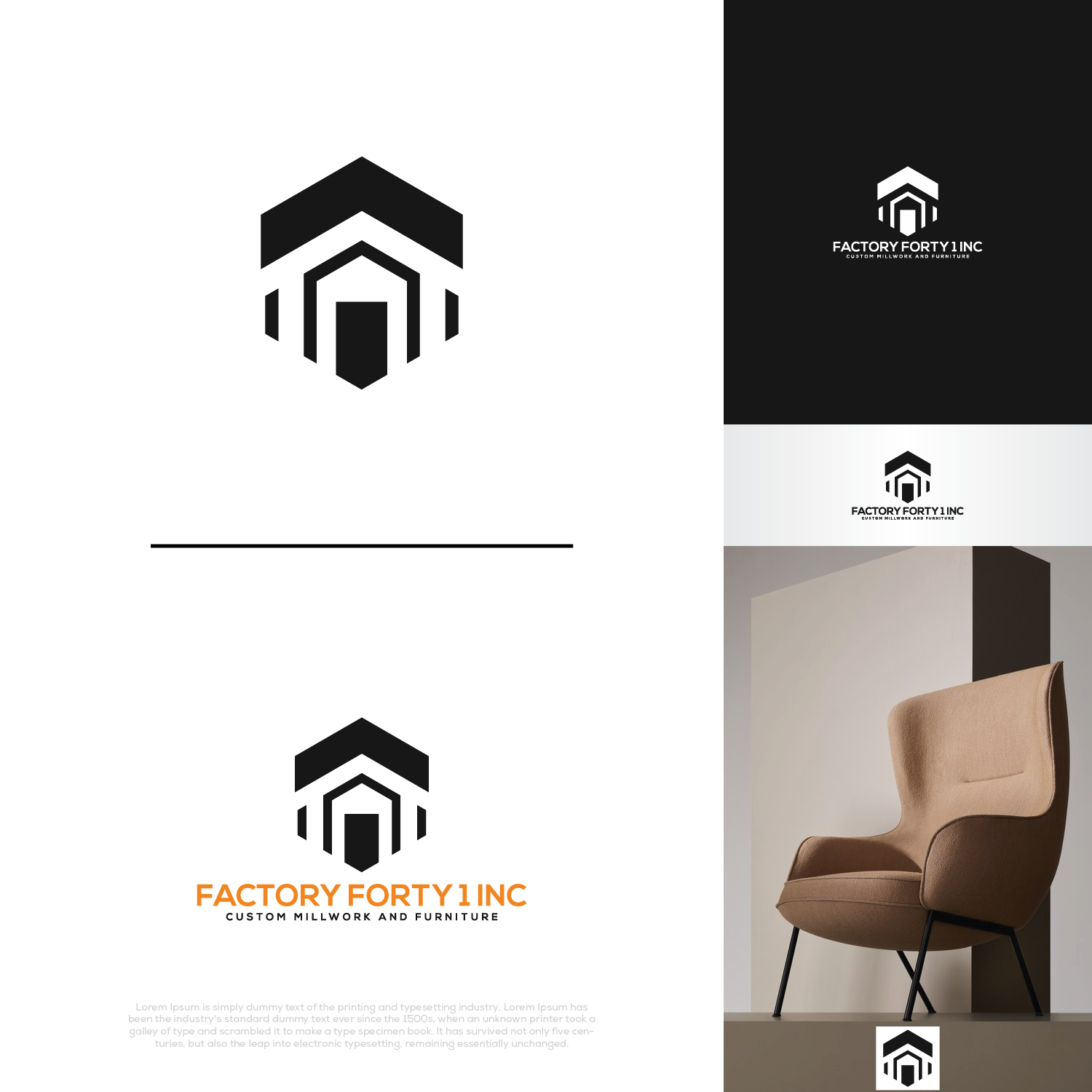 Diseño de Logo por wawaais para Factory Forty 1 Inc. | Diseño #20265299