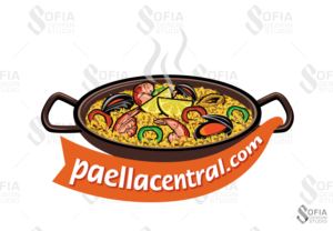 Logo Design For Website/Community For Worldwide Lovers of Spanish Rice Dish 'Paella'! | Graphic Design by SofiaDesignStudio