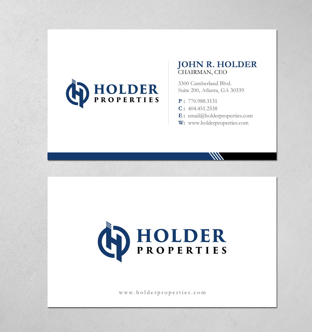 Schreibwaren-Design von chandrayaan.creative für Holder Properties | Design #20267067