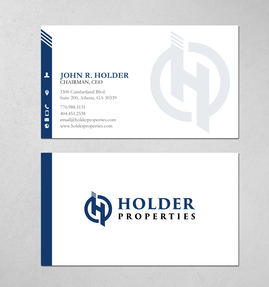 Schreibwaren-Design von chandrayaan.creative für Holder Properties | Design #20267068