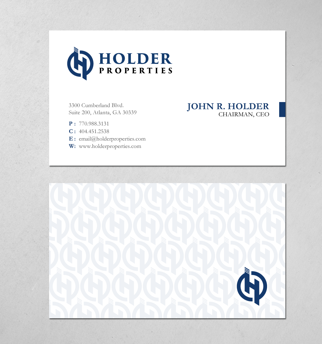 Schreibwaren-Design von chandrayaan.creative für Holder Properties | Design #20267076