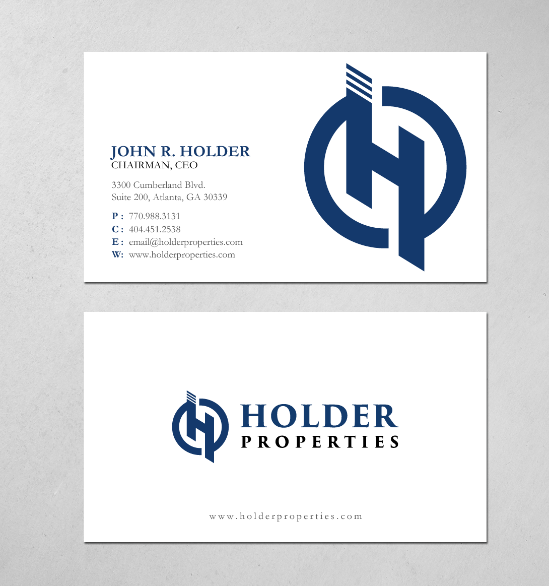 Schreibwaren-Design von chandrayaan.creative für Holder Properties | Design #20267077