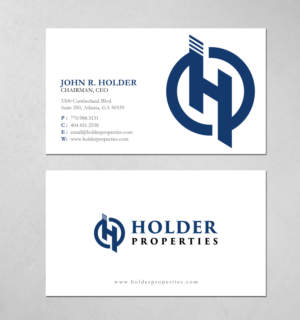 Schreibwaren-Design von chandrayaan.creative für Holder Properties | Design: #20267077