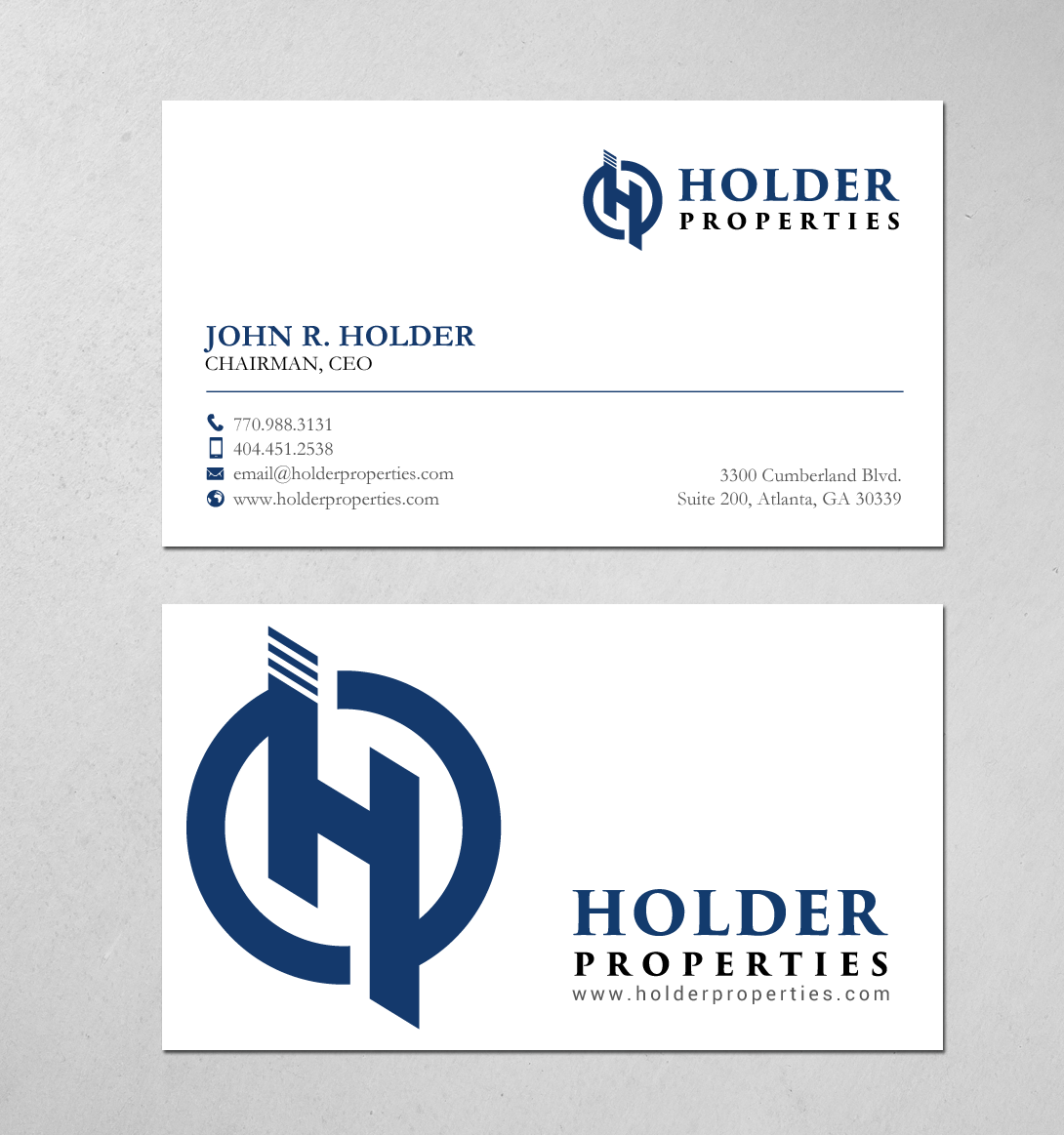 Schreibwaren-Design von chandrayaan.creative für Holder Properties | Design #20267083