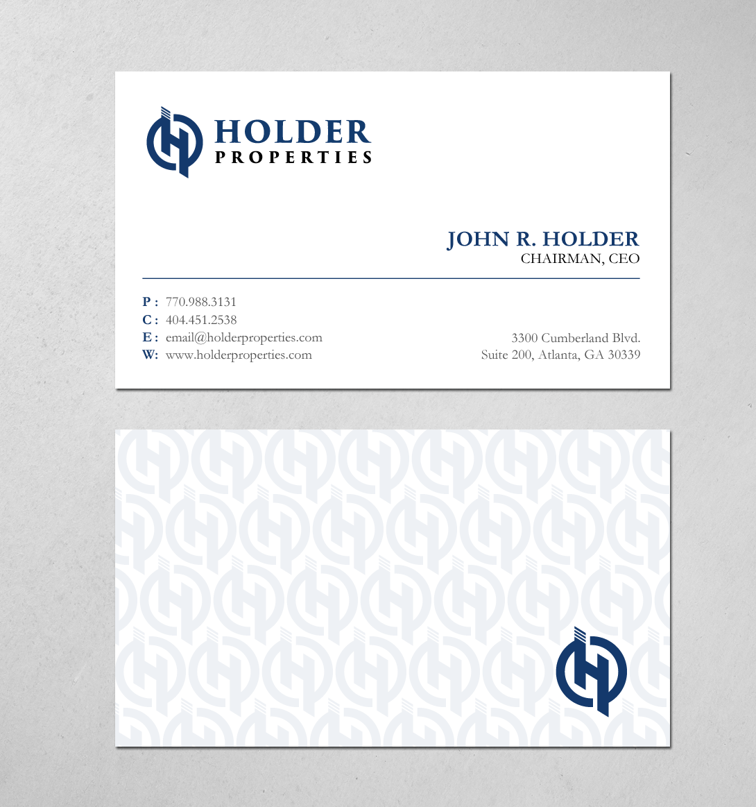 Schreibwaren-Design von chandrayaan.creative für Holder Properties | Design #20268188