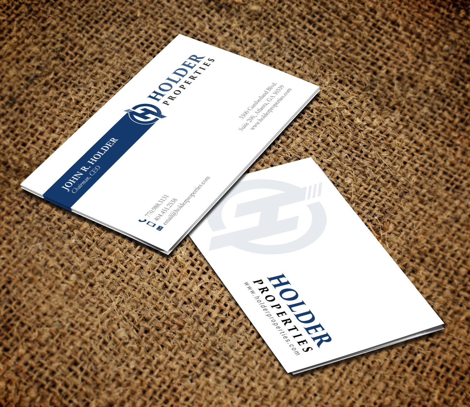 Schreibwaren-Design von chandrayaan.creative für Holder Properties | Design #20268189