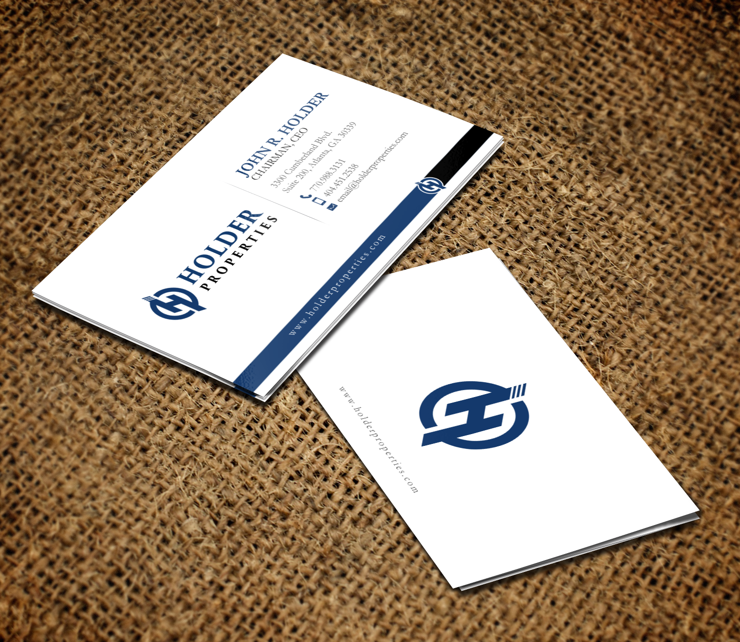 Schreibwaren-Design von chandrayaan.creative für Holder Properties | Design #20268190