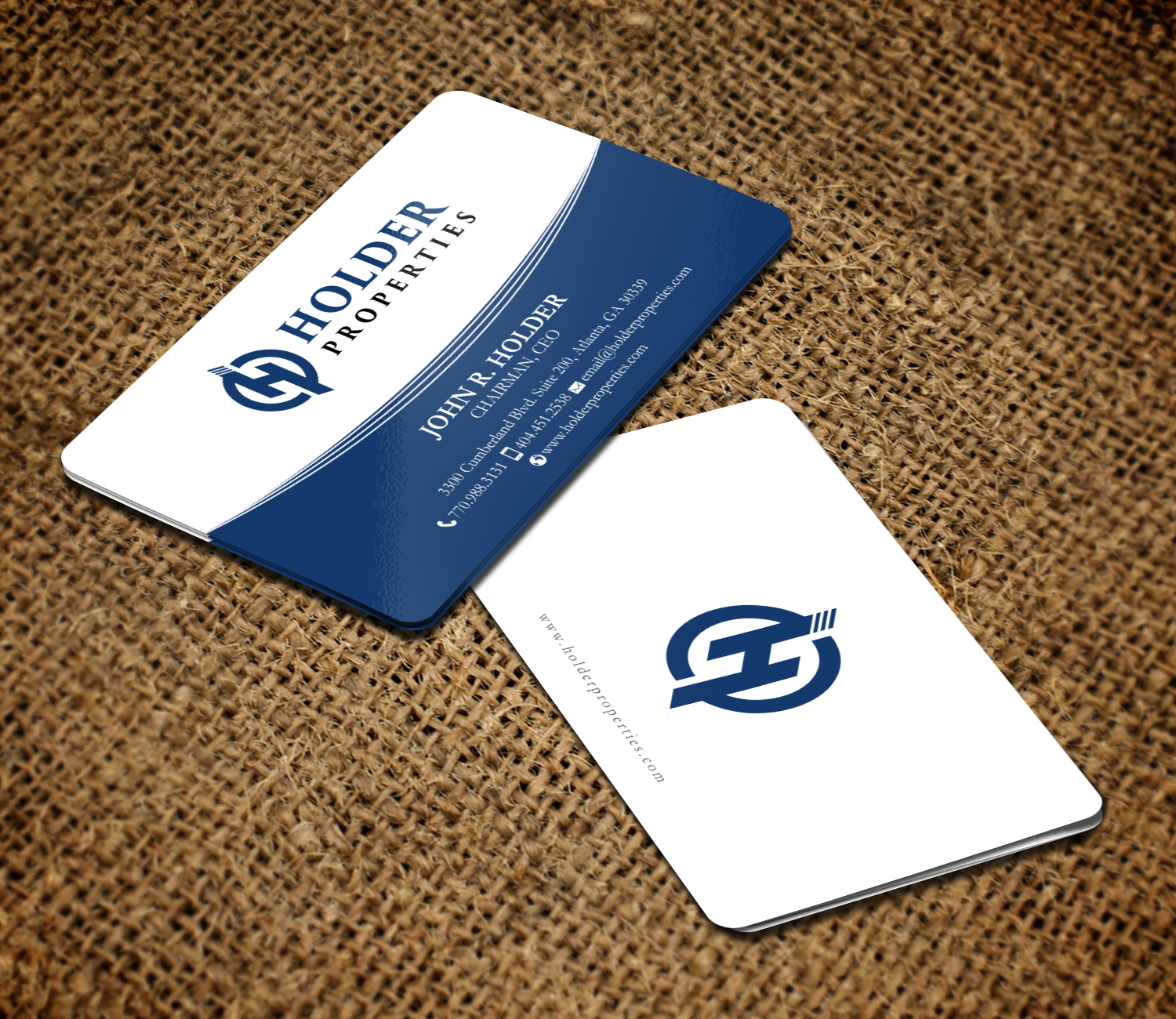 Schreibwaren-Design von chandrayaan.creative für Holder Properties | Design #20268205