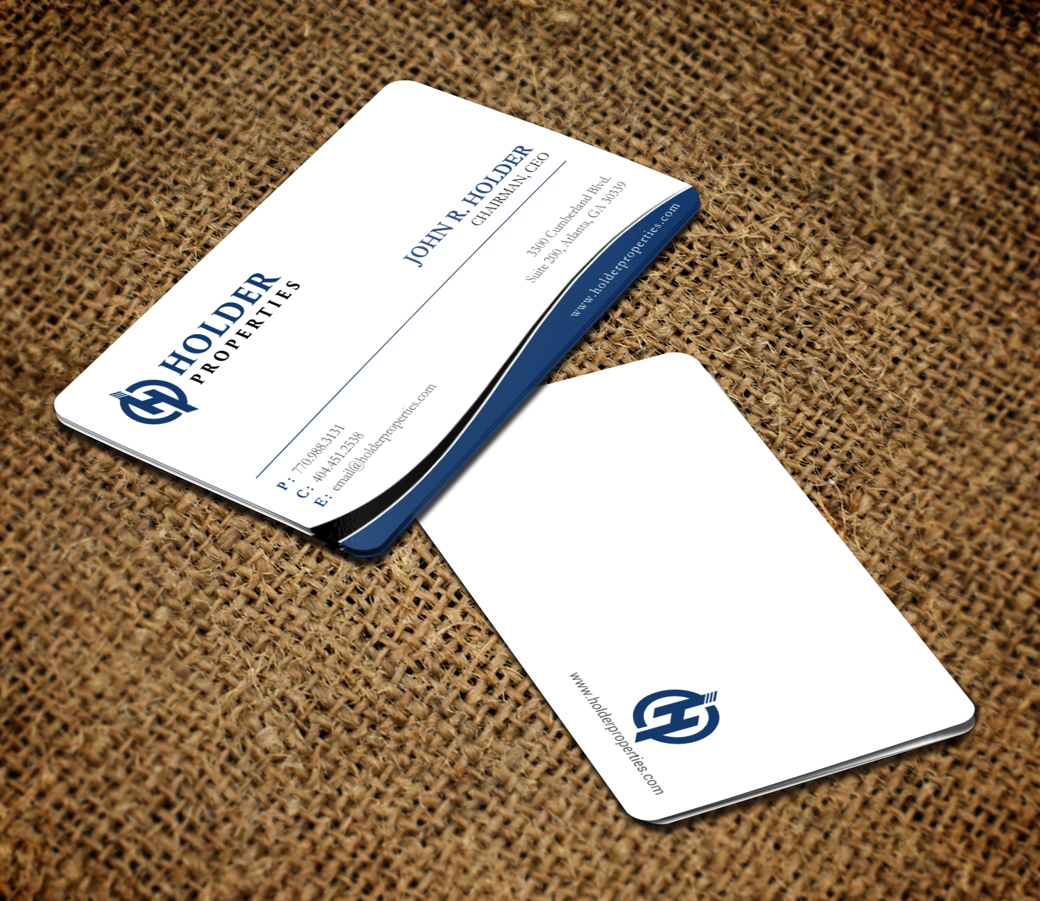 Schreibwaren-Design von chandrayaan.creative für Holder Properties | Design #20268207