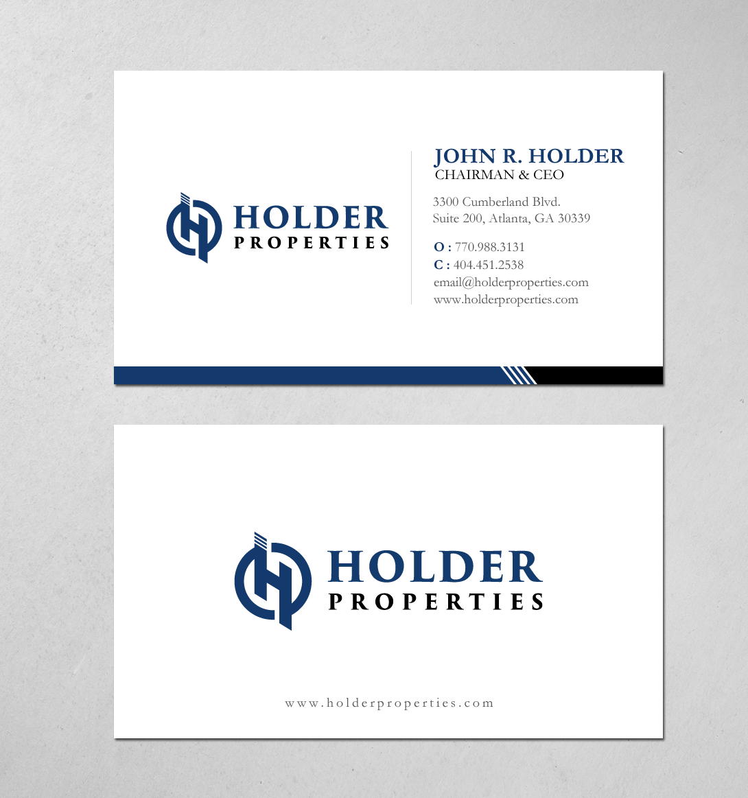 Stationery Design by chandrayaan.creative for Holder Properties | Design #20279616