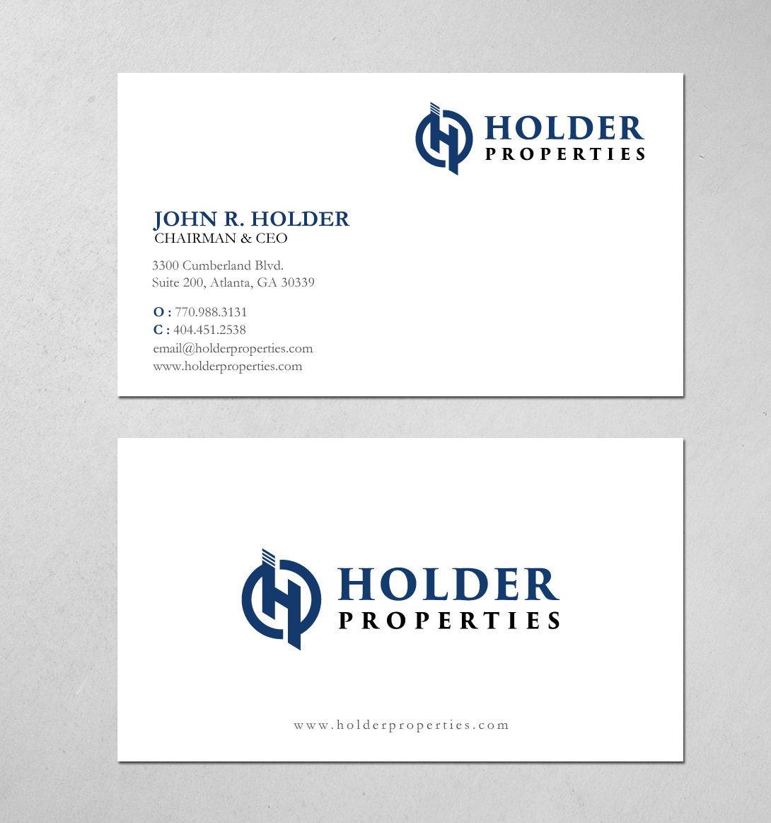 Stationery Design by chandrayaan.creative for Holder Properties | Design #20279617