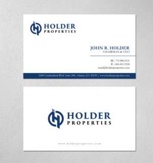 Schreibwaren-Design von chandrayaan.creative für Holder Properties | Design: #20279620