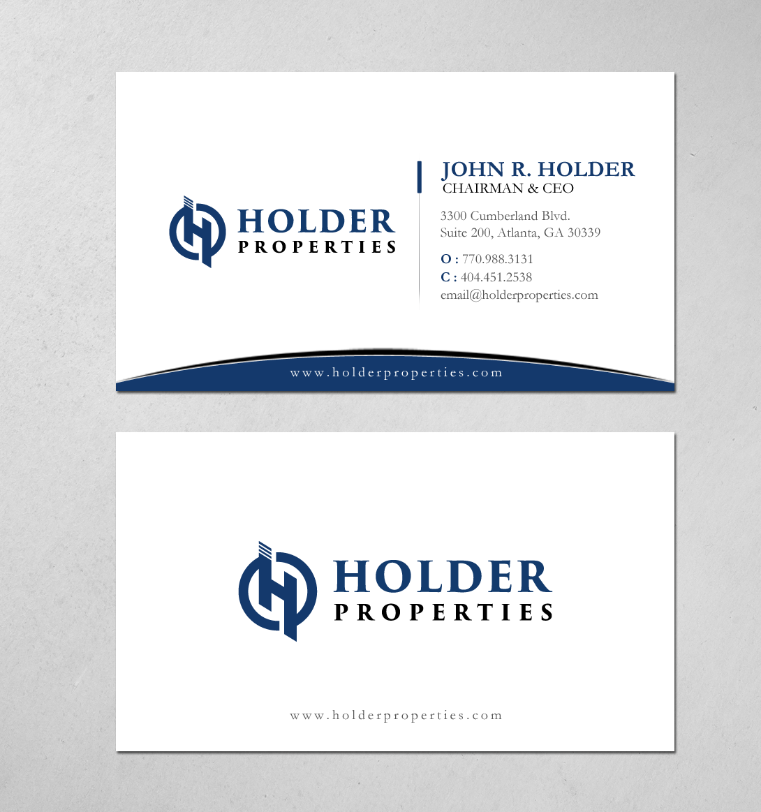 Schreibwaren-Design von chandrayaan.creative für Holder Properties | Design #20279621